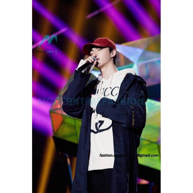 Gucci - 22Fw Double-G Interlocking Printed Hoodie