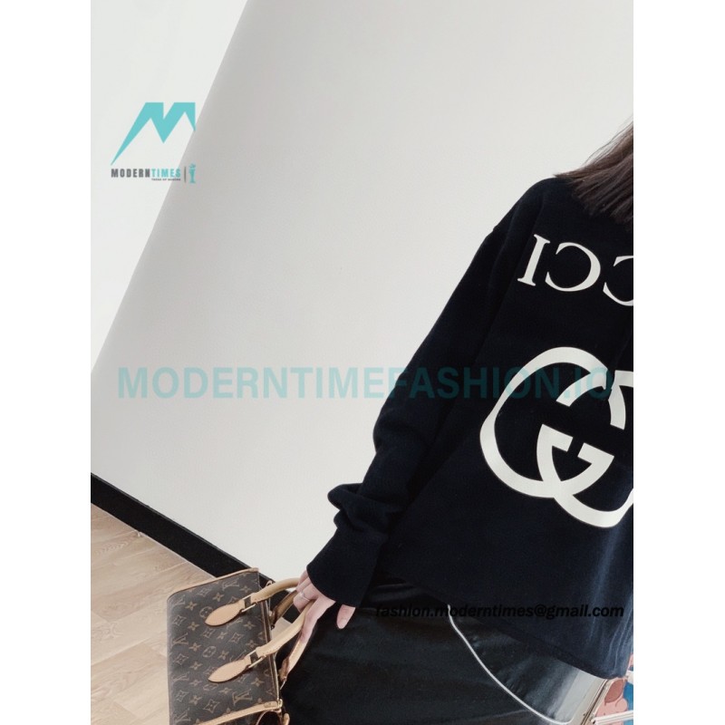 Gucci - 22Fw Double-G Interlocking Printed Hoodie