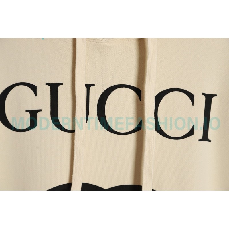 Gucci - 22Fw Double-G Interlocking Printed Hoodie
