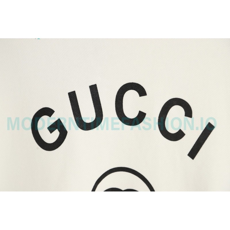 Gucci - 22FW 1921 Series Twist Belt Printed Round Neck Hoodie