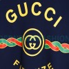 Gucci - 22FW 1921 Series Twist Belt Printed Round Neck Hoodie