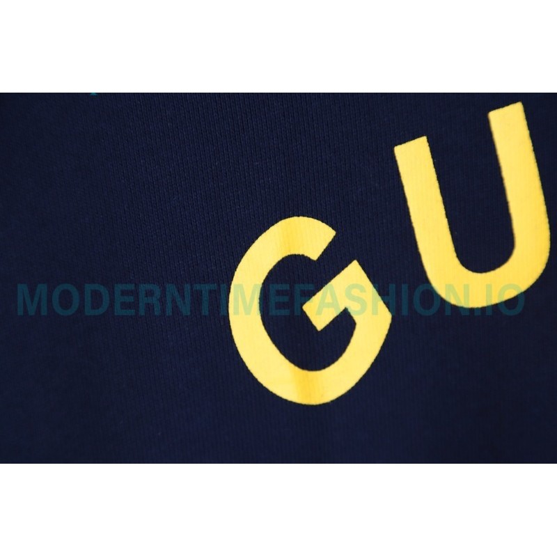 Gucci - 22FW 1921 Series Twist Belt Printed Round Neck Hoodie