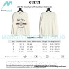 Gucci - 22FW 1921 Series Twist Belt Printed Round Neck Hoodie