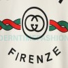 Gucci - 22FW 1921 Series Twist Belt Printed Round Neck Hoodie