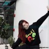 Gucci - 23FW Hand-painted Double G Print Crew Neck Hoodie