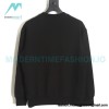 Gucci - 23FW Hand-painted Double G Print Crew Neck Hoodie