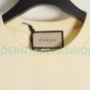 Gucci - 23FW Hand-painted Double G Print Crew Neck Hoodie