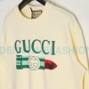 Gucci - Lipstick Printed Crew Neck Hoodie