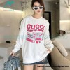 Gucci - 23FW Cassette Printed Crew Neck Hoodie