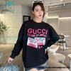 Gucci - 23FW Cassette Printed Crew Neck Hoodie