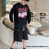 Gucci - 23FW Cassette Printed Crew Neck Hoodie