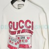 Gucci - 23FW Cassette Printed Crew Neck Hoodie