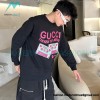 Gucci - 23FW Cassette Printed Crew Neck Hoodie