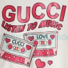 Gucci - 23FW Cassette Printed Crew Neck Hoodie