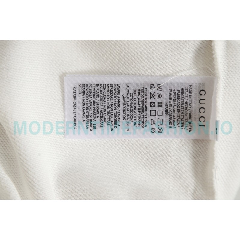 Gucci - 23FW Cassette Printed Crew Neck Hoodie