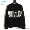 Gucci - Balenciaga 23SS Big Logo Knitted Long-sleeved Sweater