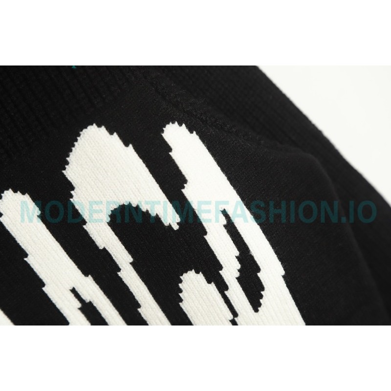 Gucci - Balenciaga 23SS Big Logo Knitted Long-sleeved Sweater