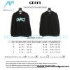 Gucci - Foam Letter Print Crew Neck Hoodie