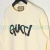 Gucci - Foam Letter Print Crew Neck Hoodie