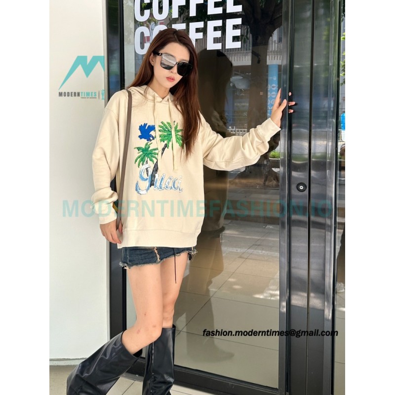 Gucci - 23FW Coconut Print Hoodie