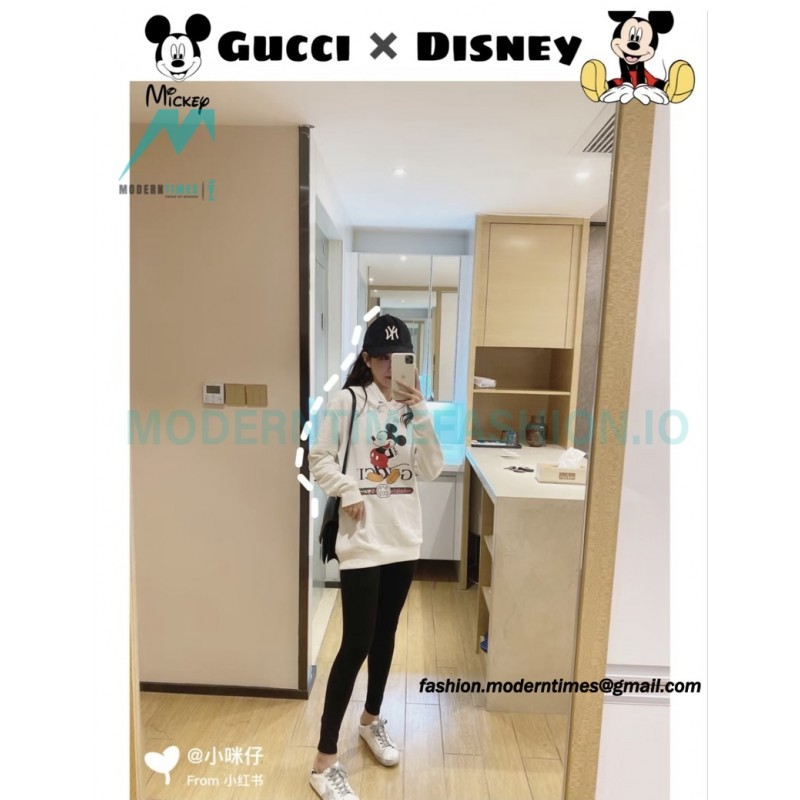 Gucci - 23Fw Mickey Mouse Print Hoodie