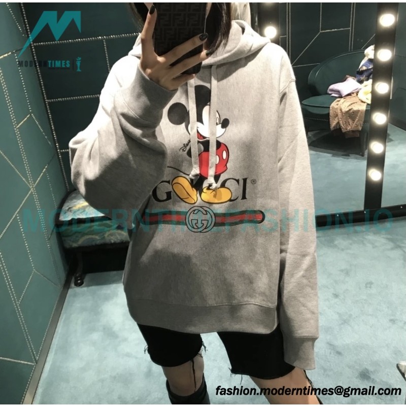 Gucci - 23Fw Mickey Mouse Print Hoodie