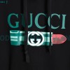Gucci - Lipstick Print Detachable Hoodie