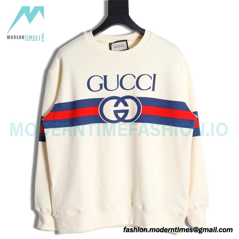 Gucci - Double-G Inter Locking Striped Hoodie