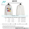 Gucci - 23FW Love You Colorful Lettered Embroidered Hoodie