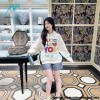 Gucci - 23FW Love You Colorful Lettered Embroidered Hoodie
