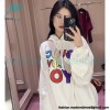 Gucci - 23FW Love You Colorful Lettered Embroidered Hoodie