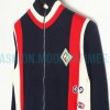Gucci - Striped Zip-up Cardigan Coat