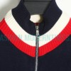 Gucci - Striped Zip-up Cardigan Coat