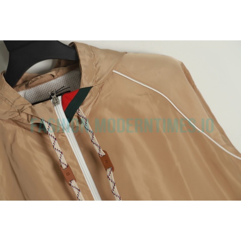 Gucci - 22FW Line Zipper Pocket Hooded Jacket 
