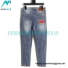 Gucci - Pocket Embroidered Logo Jeans