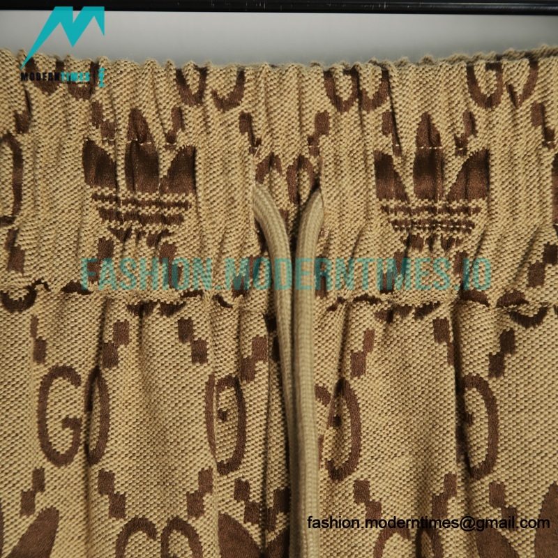 Gucci - Adidas Co-branded Limited Series Jacquard Knit Shorts Pants