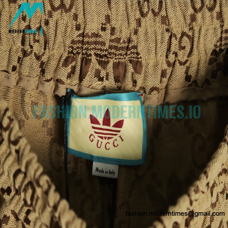 Gucci - Adidas Co-branded Limited Series Jacquard Knit Shorts Pants
