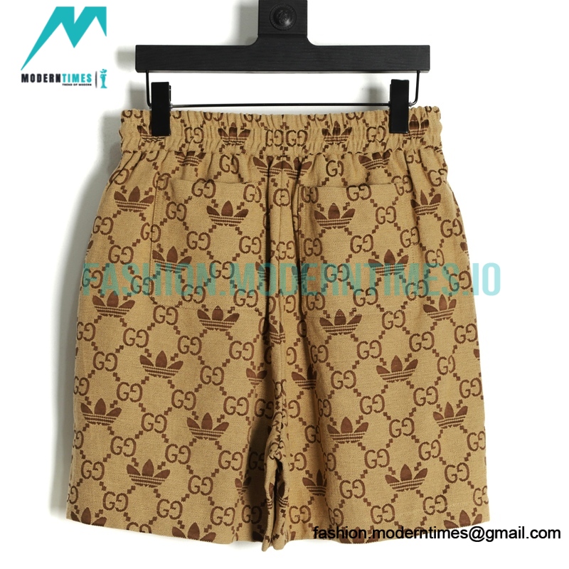 Gucci - Adidas Co-branded Limited Series Jacquard Knit Shorts Pants