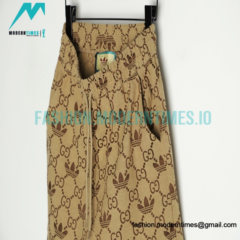 Gucci - Adidas Co-branded Limited Series Jacquard Knit Shorts Pants