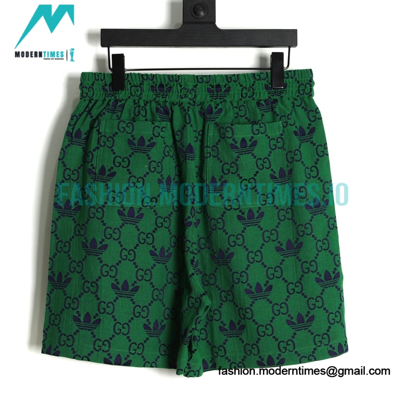Gucci - Adidas Co-branded Limited Series Jacquard Knit Shorts Pants