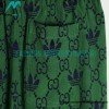 Gucci - Adidas Co-branded Limited Series Jacquard Knit Shorts Pants