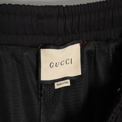 Gucci - Classic Striped Athleisure Shorts Pants