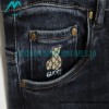 Gucci - Bear Embroidered Logo Jeans