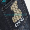 Gucci - Bear Embroidered Logo Jeans