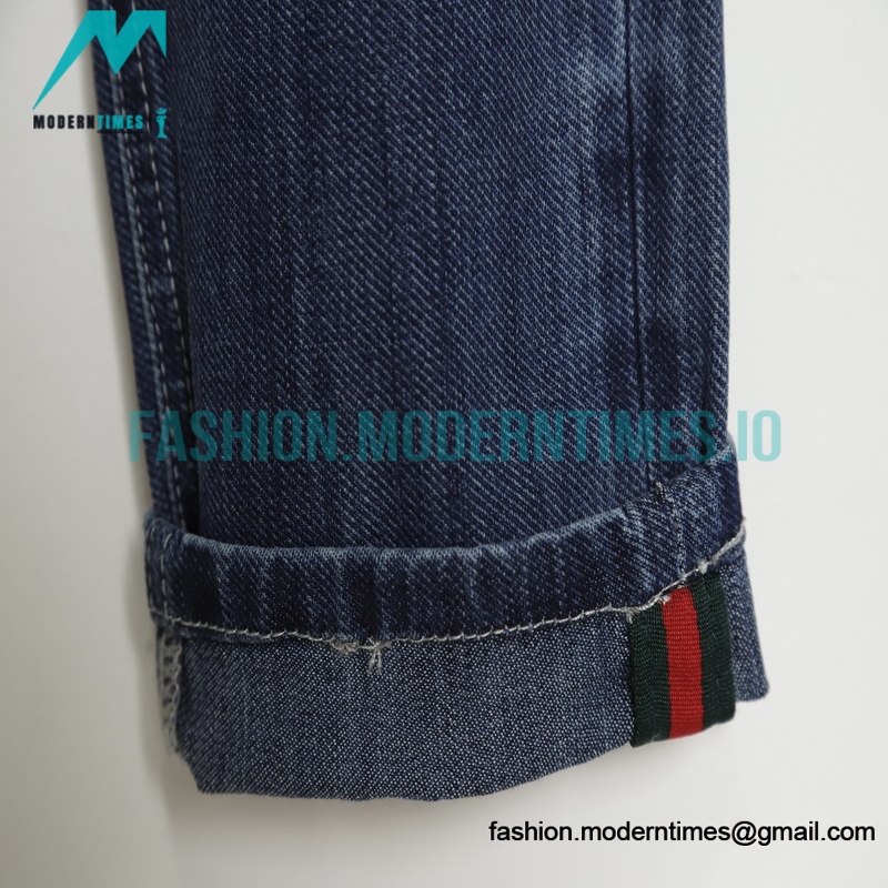Gucci - Back Embroidered Logo Jeans