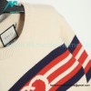 Gucci - 22FW Striped Double G Jacquard Crew-neck Sweater