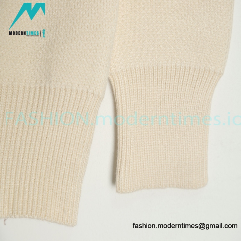 Gucci - 22FW Striped Double G Jacquard Crew-neck Sweater