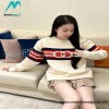 Gucci - 22FW Striped Double G Jacquard Crew-neck Sweater