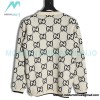 Gucci - 23GW Full Print Jacquard Crewneck Sweater