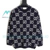 Gucci - 23GW Full Print Jacquard Crewneck Sweater